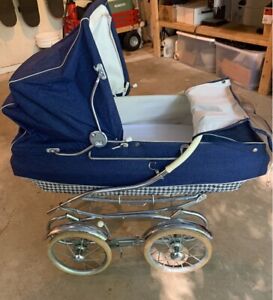 1940s Vintage Trelleboro Baby Carriage