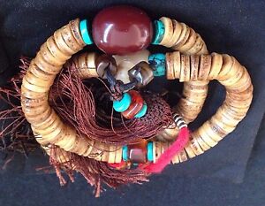Sex Tibetan Lama S Skull Beads Antique Prayer Rosary Kapala Bone Buddha Amulet