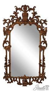63792ec Large Gold Framed Chippendale Style Mirror