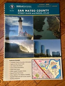 Barclay Mapworks San Mateo County Street Guide And Parcel Atlas Real Estate