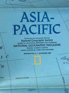National Geographic Map Of The Asia Pacific