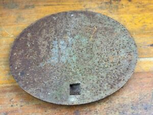 Vintage Mohawk Wood Cook Stove Iron Plate Lid 11 Dia Replacement Part