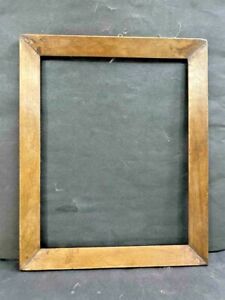 Old Vintage Rare Handmade Wooden Picture Photo Mirror Frame Collectible