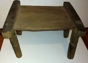 Antique African Carved Tribal Stool Seat Chair Senufo Tribe Early 20th Century