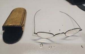 Antique Eyeglasses From The 1800s Need A Good Cleaning 