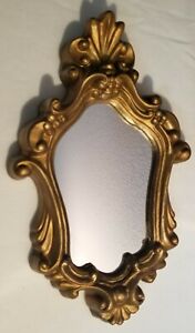 Vintage Turner Wall Accessory Mirror A644 Bronze And Gold Tone