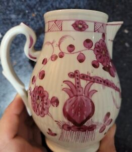 Milk Jar Wallendorf 18th Century Porcelain Wallendorfer Porzellan Red Dresmer
