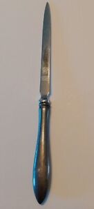 Gorham Letter Opener With Sterling Silver Handle And Stainless Steel Blade