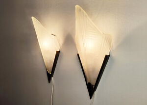 Pair Of Vintage Art Deco Sconces Ikea 1980s Pair Of Wall Lamps Swedish Design