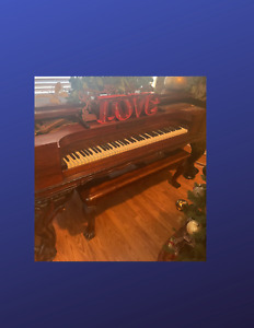 Antique Piano Emerson Square Grand Piano Circa 1880 Make Best Offer 