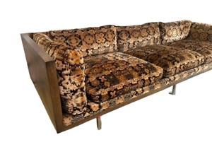 Rare Mid Century Modern Original Milo Baughman Sofa For Thayer Coggin