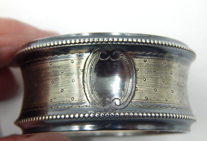 Vintage Sterling Silver Napkin Ring No Monogram