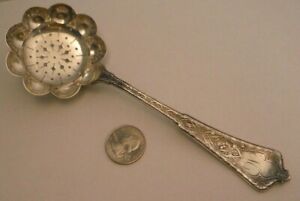 Antique Persian By Tiffany Co Sterling Silver Sugar Sifter 7 1 4 Crisp Nice 