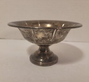 Vintage Preisner Sterling Silver Footed Bowl Weighted Compote Dish 883