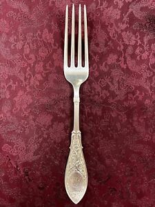 Antique Whiting Arabesque Bailey Banks Biddle Sterling Silver Fork