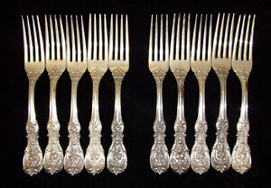 Reed Barton Sterling Francis I Dinner Fork S 7 1 8 No Mono Old Mark