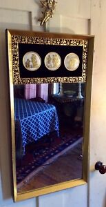 Hollywood Regency Neoclassical Mirror B S Creations New York City 31 25 H