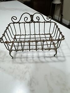 Antique Twisted Wire Soap Holder