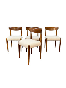 Mid Century Danish Teak Dining Chairs Set Of 4
