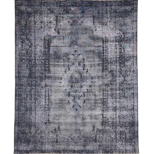 Handmade 7 4 X 10 2 Purple Vintage Afghan Oriental Wool Area Rug
