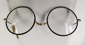 Vintage 1900 S Round Eyeglasses With Case Maybe Gold Filled Dr Silverstein