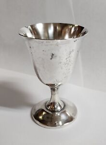 Wallace Sterling 24 4 Inches Tall Chalice Goblet