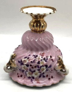 Beautiful Antique Used Old Porcelain Lamp Hand Made Kuznetsov Size 12 Cm Gift