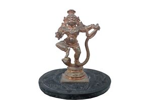Antique Dancing Krishna Statue Bronze Sculpture Hindu God Figurine Vintage Idol