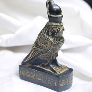Unique Ancient Egyptian Antiquities Statue God Horus As Falcon Bird Egyptian Bc