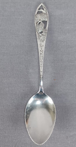 Charles M Robbins Pinehurst North Carolina Sterling Silver Souvenir Spoon