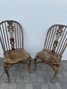 Vintage Wooden Chair Set