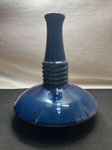 Antique Awaji Japan Pottery Vase 9 5 Extremely Rare Form Possibly Ooak Deco