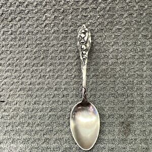 Watson Mechanics Sterling Co Flower Of The Month May Sterling Spoon 3 75 