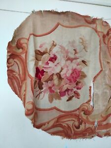 Antique French Tapestry Aubusson Tapestries Wall Hanging Home Decor Fragment 678
