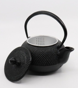 Japanese Vintage Handmade Nanbu Tekki Teapot 300ml Nanbu Tetubin