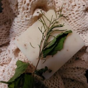 Spearmint Rosemary Goat Milk Soap