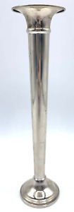 Empire Sterling Silver Trumpet Bud Vase 7 Weighted Base Fluted