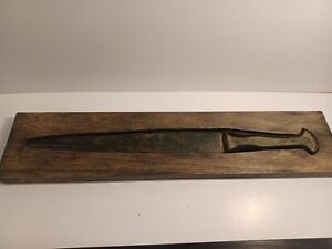 Luristan Ancient Bronze 14 Sword Knife Circa 1200 1400 B C Estate Find Rare