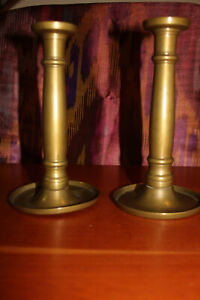Old Russian Candlesticks Very Nice Older Pair 