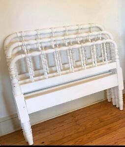 Antique Jenny Lind Spindle Twin Bed