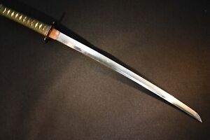 Wakizashi Japanese Antique Sword Satsuma No Kami Kanetaka Edo Era Koshirae