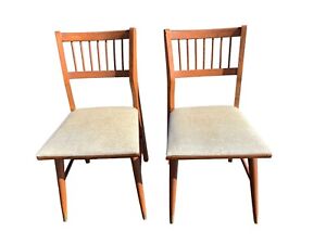 Craddock Furniture Mid Century Dining Chairs A Pair