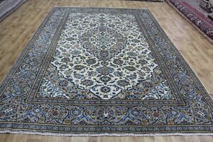 Handmade Persian Kashan Carpet With Great Design Superb Colours 360 X 250 Cm