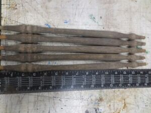 5 Antique Spindles Wood Turnings D Old Finish Chair Parts Diy Crafts
