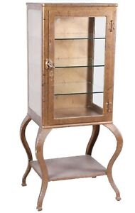Antique Apothecary Cabinet Medical Cabinet Industrial Display Cabinet 1920 S