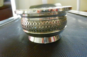 Vintage Silver Plated Teapot Coffee Tealight Warmer Made In Italy