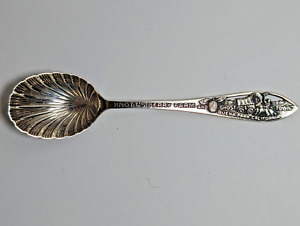 Knotts Berry Farm And Ghost Town California Pioneer Wagon Vintage Souvenir Spoon