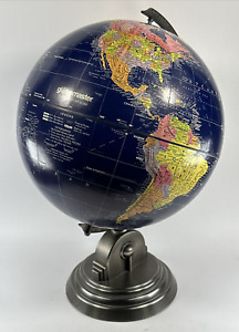 Globemaster Replogle World Globe Dark Blue 12 Diameter W Metal Base
