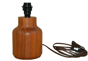 Fine Original Scandinavian Teak Lamp Base Table Lamp Mid Century