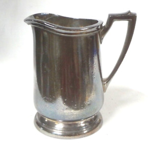 Vintage Hotel Silverplated Cream Pitcher For The Marquet Inn By International